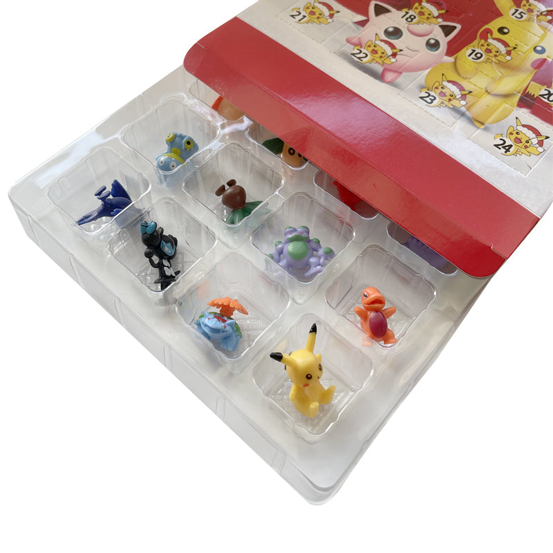 Pokemon Noël 2022 Calendrier de l'Avent Figurine Boîte Jouets